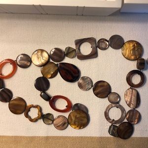 JCrew long strand necklace